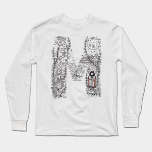 Letter M (Buu&Luu Alphabet) Long Sleeve T-Shirt